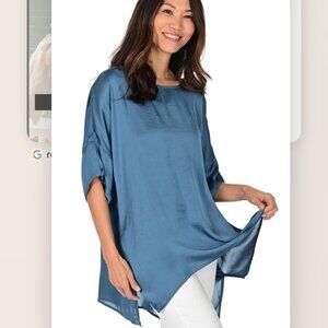 Tutu & Lilli Ellie Tunic in Denim One Size New